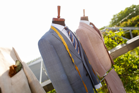 Complete suit sets for menの写真素材