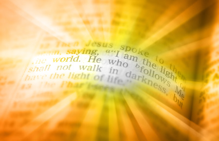 I am the light of the world. He who follows Me shall not walk in darkness, but have the light of...
