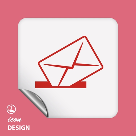Pictograph of mailのイラスト素材