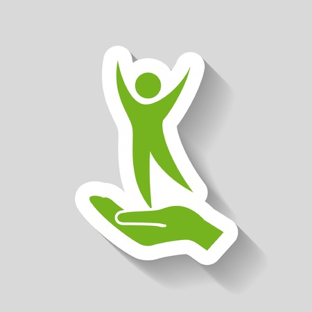 Pictograph of success peopleのイラスト素材