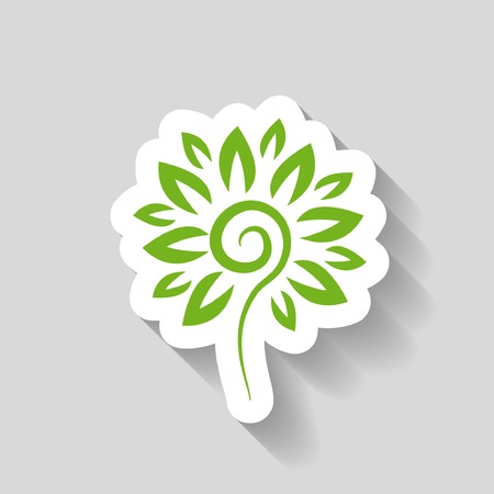 Pictograph of flowerのイラスト素材