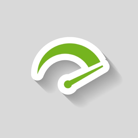 Pictograph of speedometerのイラスト素材