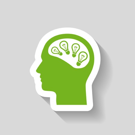 Pictograph of bulb conceptのイラスト素材