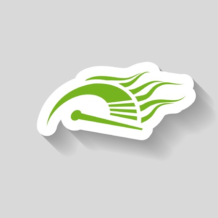 Pictograph of speedometerのイラスト素材