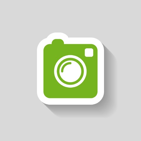 Pictograph of cameraのイラスト素材