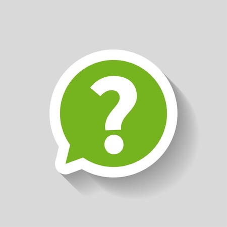 Pictograph of question markのイラスト素材