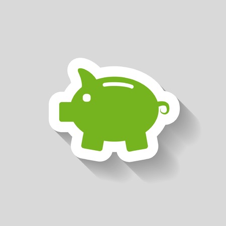 Pictograph of moneyboxのイラスト素材