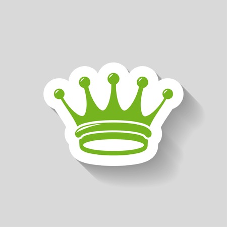 Pictograph of crownのイラスト素材