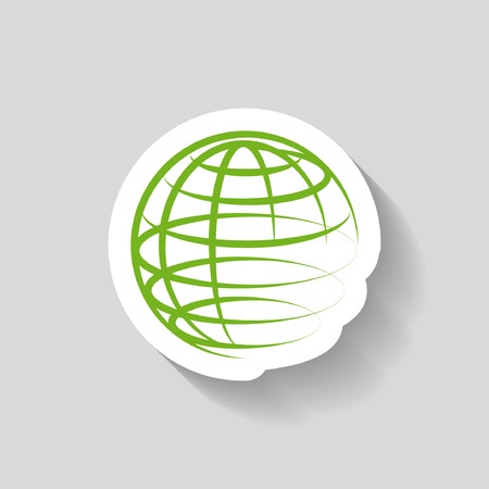 Pictograph of globeのイラスト素材