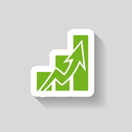 Pictograph of graphのイラスト素材
