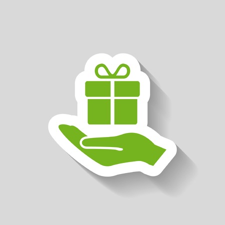 Pictograph of giftのイラスト素材