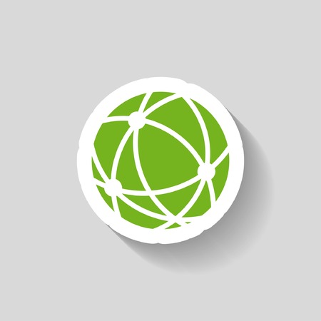 Pictograph of globeのイラスト素材