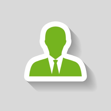 Pictograph of businessmanのイラスト素材