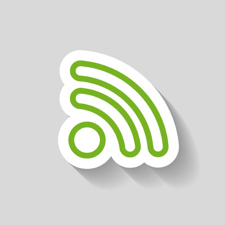 Pictograph of RSSのイラスト素材