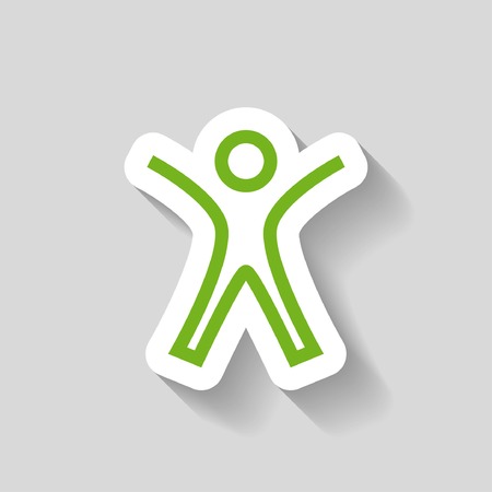 Pictograph of success peopleのイラスト素材