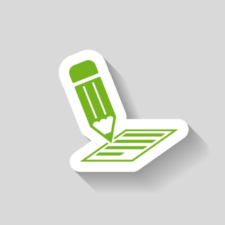 Pictograph of noteのイラスト素材