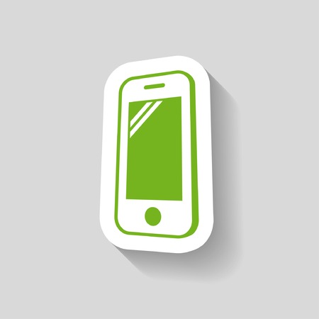 Pictograph of mobileのイラスト素材