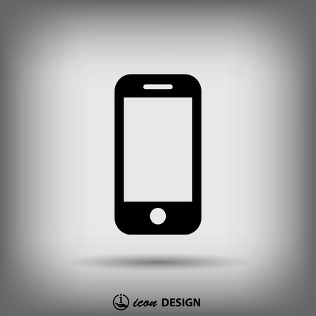 Pictograph of mobileのイラスト素材