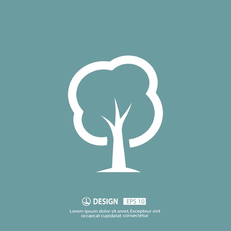 Pictograph of treeのイラスト素材