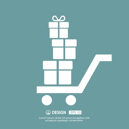 Pictograph of giftのイラスト素材