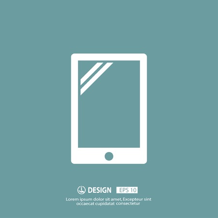 Pictograph of tabletのイラスト素材