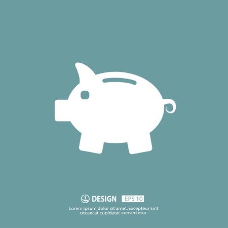 Pictograph of moneyboxのイラスト素材