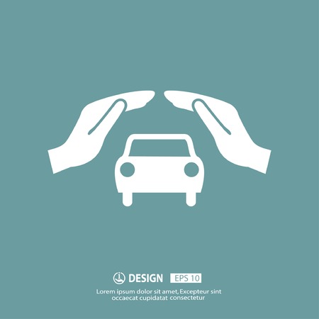 Pictograph of carのイラスト素材