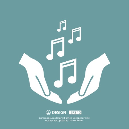 Pictograph of musicのイラスト素材