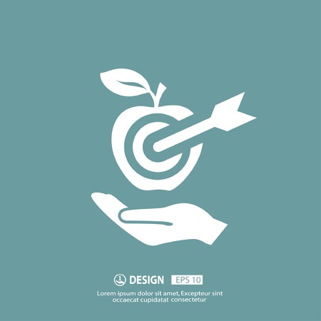 Pictograph of targetのイラスト素材
