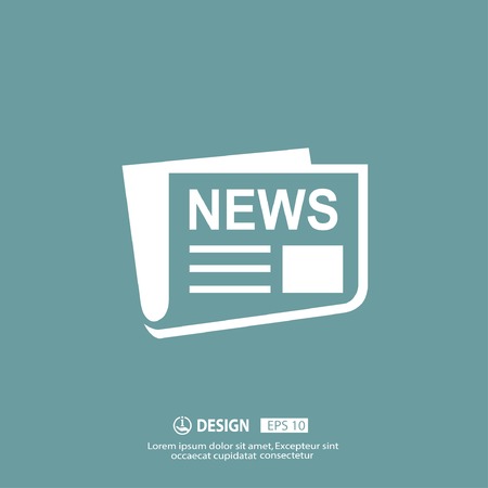 News iconのイラスト素材