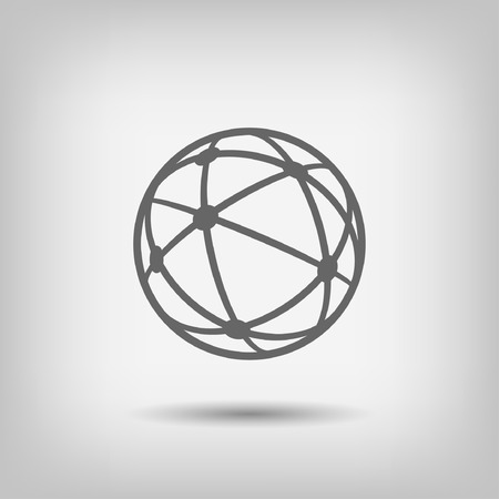 Pictograph of globeのイラスト素材