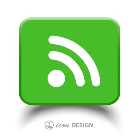 Pictograph of RSSのイラスト素材