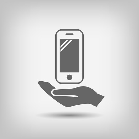 Pictograph of mobileのイラスト素材