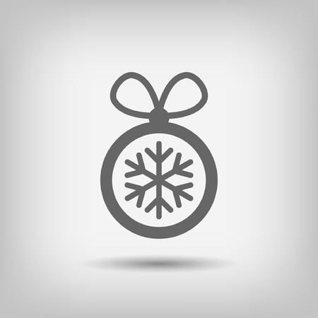 Pictograph of christmas ballのイラスト素材