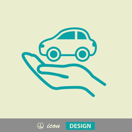 Pictograph of carのイラスト素材