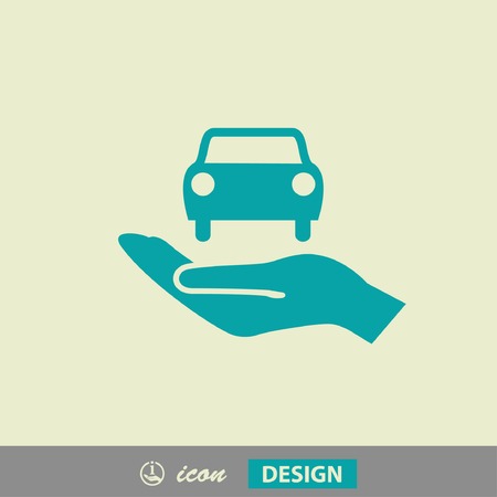 Pictograph of carのイラスト素材