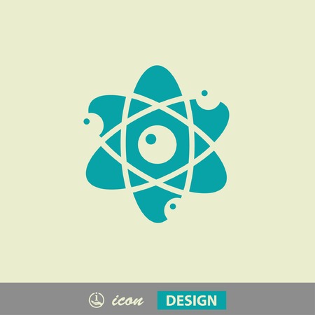 Pictograph of atomのイラスト素材