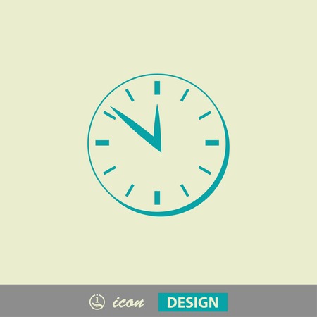 Pictograph of  clockのイラスト素材