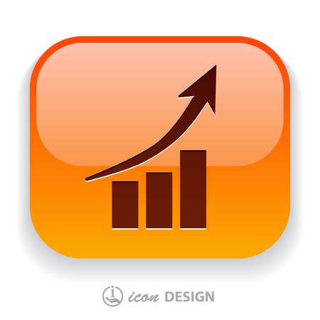 Pictograph of graphのイラスト素材