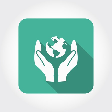 Pictograph of globeのイラスト素材