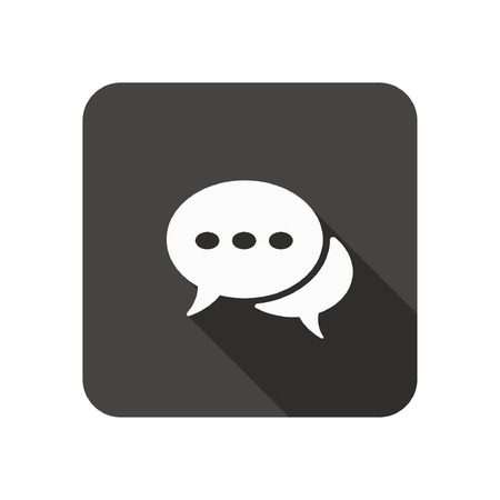 Pictograph of message or chatのイラスト素材