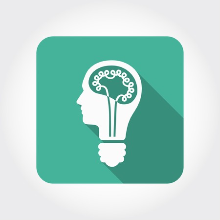 Pictograph of bulb conceptのイラスト素材