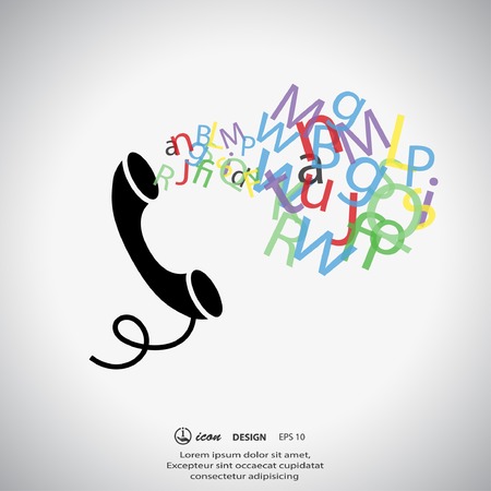 Pictograph of phoneのイラスト素材