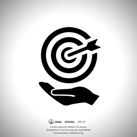 Pictograph of targetのイラスト素材