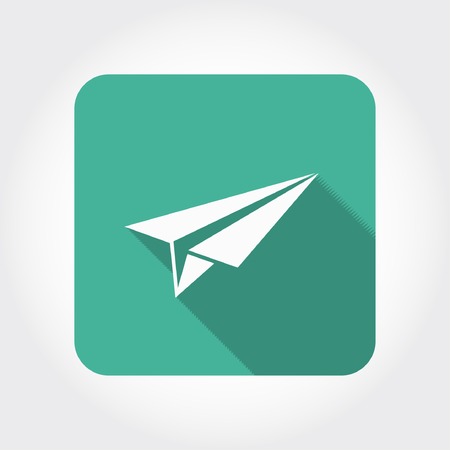 Pictograph of airplaneのイラスト素材