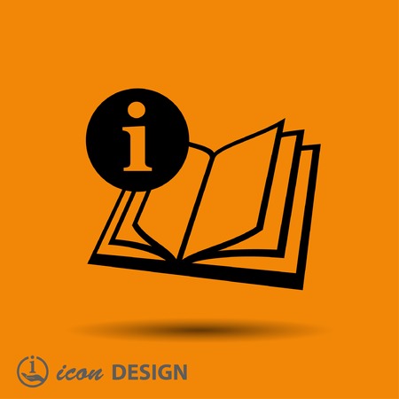 Pictograph of bookのイラスト素材