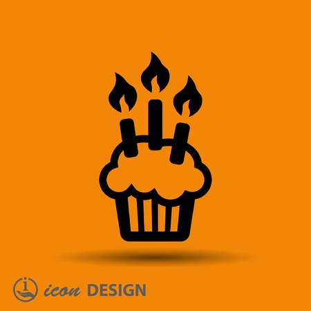 Pictograph of cakeのイラスト素材