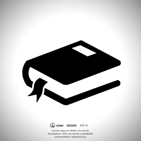 Pictograph of bookのイラスト素材