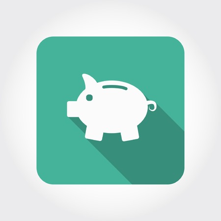 Pictograph of moneyboxのイラスト素材