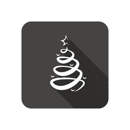 Pictograph of christmas treeのイラスト素材